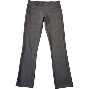 Athleta Woman's gray fleece lined boot cut pants size SP